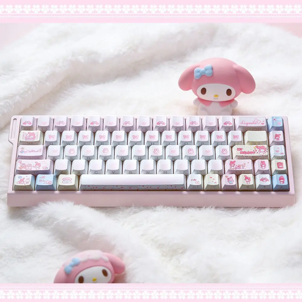 Anime Melody Keycaps OEM Side-Printed Glow-Through PBT PC Keycaps Compatible with Ev63 Wooting Magnetic Switch Keyboards Sanrio
Anime Melody Keycaps OEM Side-Printed Glow-Through PBT PC Keycaps Compatible with Ev63 Wooting Magnetic Switch Keyboards Sanrio