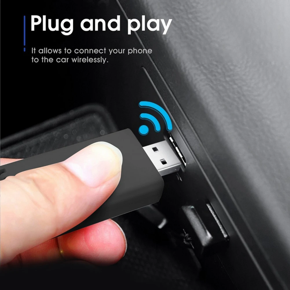 Wired To Wireless Car USB Adapter 5Ghz Bluetooth-compatible for Original Wired Carplay for Retrofit Wireless Android Auto
Wired To Wireless Car USB Adapter 5Ghz Bluetooth-compatible for Original Wired Carplay for Retrofit Wireless Android Auto