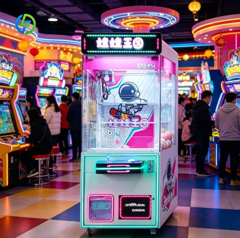 Automatic Claw Machine Commercial Arcade Prize Crane Machine for Toys Candy and Amusement Center
Automatic Claw Machine Commercial Arcade Prize Crane Machine for Toys Candy and Amusement Center