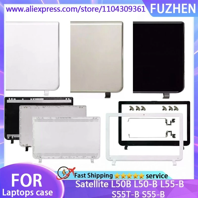 New Cover For Satellite L50B L50-B L55-B S55T-B S55-B LCD Rear Cover/Top Cover/Front Frame/Front Panel/hinges/White, Gold, Black
New Cover For Satellite L50B L50-B L55-B S55T-B S55-B LCD Rear Cover/Top Cover/Front Frame/Front Panel/hinges/White, Gold, Black