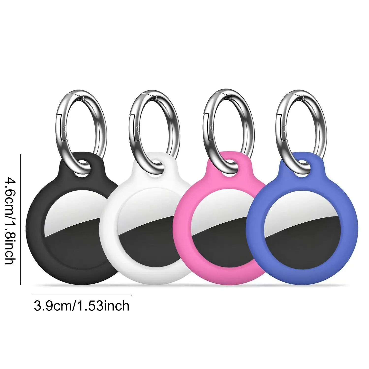 XDcase 4pcs/Pack Hard Shell Keychain For AirTag 2nd Gen / 1st Gen Solid Color Hard PC Protective Case Tracker Accessories
XDcase 4pcs/Pack Hard Shell Keychain For AirTag 2nd Gen / 1st Gen Solid Color Hard PC Protective Case Tracker Accessories