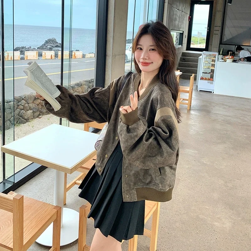 Kase Mirad's Popular Baseball Jersey For Women In Autumn 2024 New Fashionable And Versatile High-end Retro Jacket Jacket P134
Kase Mirad's Popular Baseball Jersey For Women In Autumn 2024 New Fashionable And Versatile High-end Retro Jacket Jacket P134