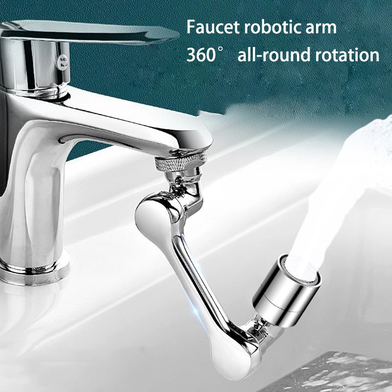 Universal Rotating Faucet Mechanical Arm Home Kitchen Splash-proof Extension Bathroom Wash Pressurized Basin Faucet Extender
Universal Rotating Faucet Mechanical Arm Home Kitchen Splash-proof Extension Bathroom Wash Pressurized Basin Faucet Extender