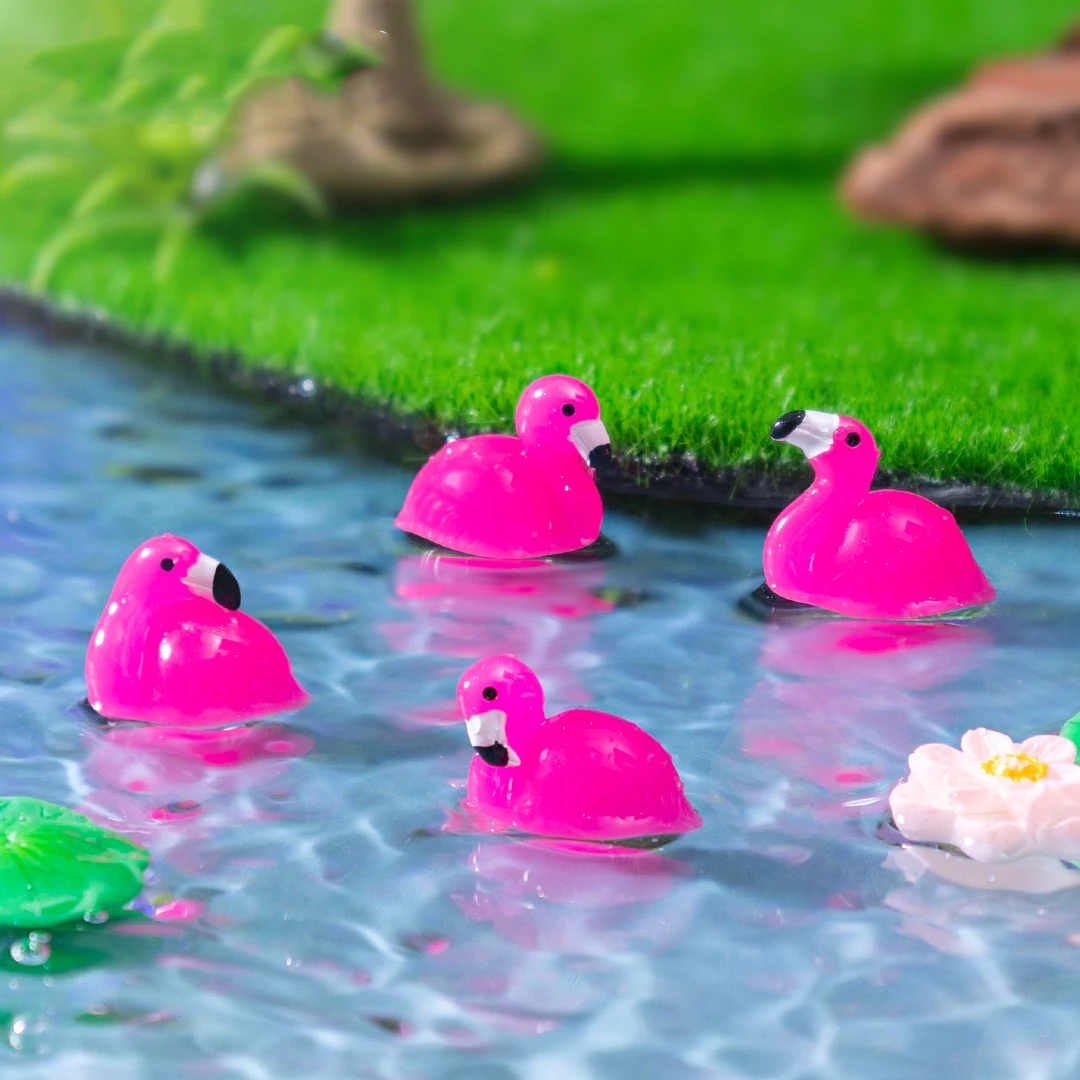 4Pcs Cute Mini Flamingos Animal Miniature Landscape Ornaments Items Resin DIY Home Decorations Desktop Decor Crafts Sculpture
4Pcs Cute Mini Flamingos Animal Miniature Landscape Ornaments Items Resin DIY Home Decorations Desktop Decor Crafts Sculpture