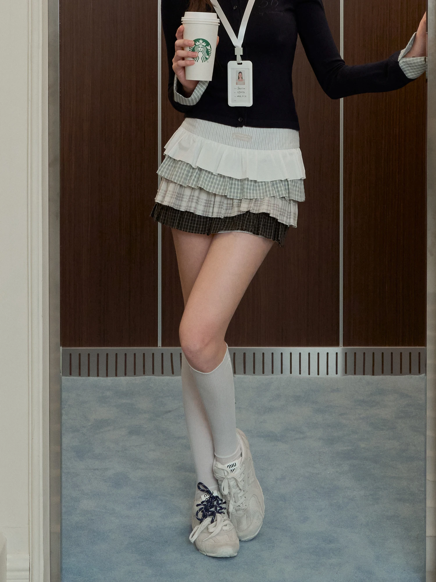 Low Waist A-Line Cake Skirt by up Academy Women's American Sle Patchwork Design Skirt Polyester Cotton Blend ort Skirt
Low Waist A-Line Cake Skirt by up Academy Women's American Sle Patchwork Design Skirt Polyester Cotton Blend ort Skirt