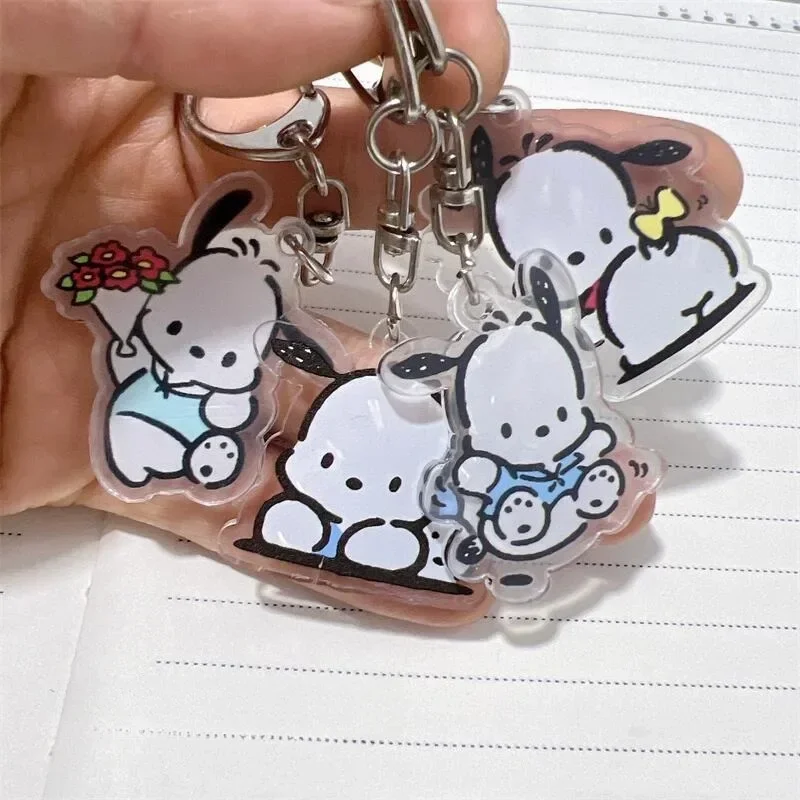 Sanrio Pochacco Decoration Keychain Anime Action Figures Cute Q Figural Toy Car Desk Bag Decoration Model Children Birthday Gift
Sanrio Pochacco Decoration Keychain Anime Action Figures Cute Q Figural Toy Car Desk Bag Decoration Model Children Birthday Gift