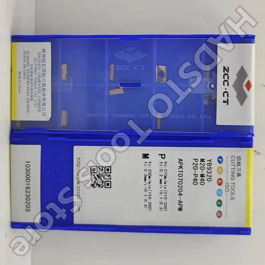 APKT070204-APM YB9320 APKT070204 APKT YB9320 ZCC.CT CNC carbide inserts Milling inserts CNC blade For Stainless steel 10pcs/box
APKT070204-APM YB9320 APKT070204 APKT YB9320 ZCC.CT CNC carbide inserts Milling inserts CNC blade For Stainless steel 10pcs/box