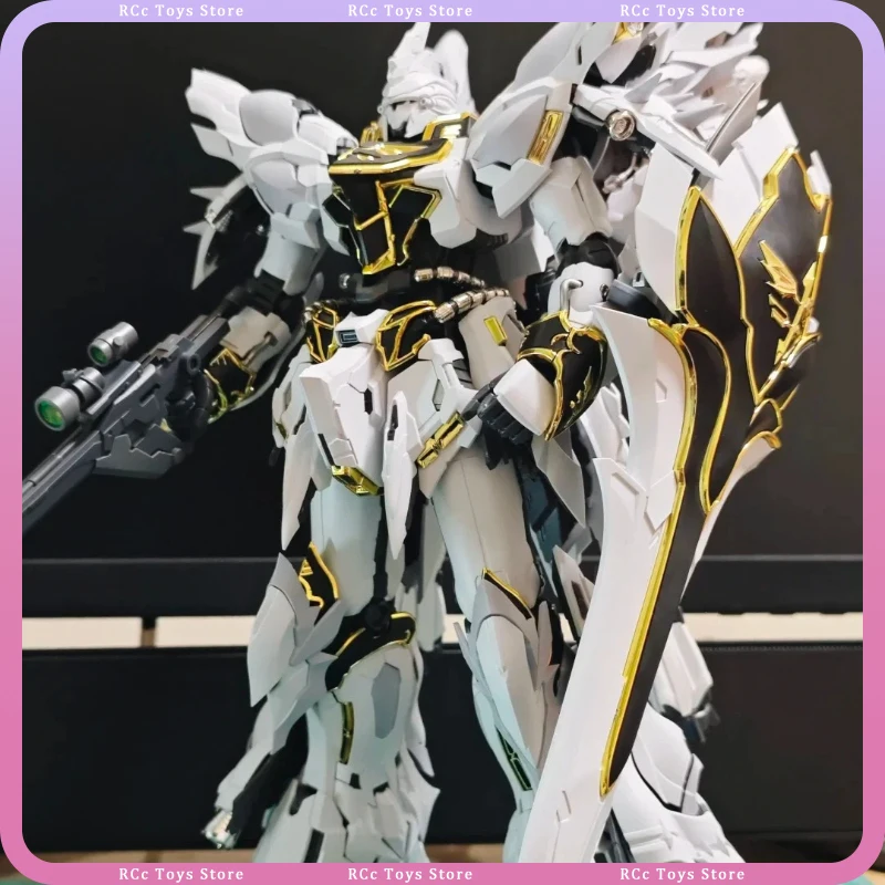 【In Stock】Comet Model Mg 1/100 Sinanju MSN-06s White Assembly Model Kits Anime Action Figure Robot Model Christmas Toy Gift
【In Stock】Comet Model Mg 1/100 Sinanju MSN-06s White Assembly Model Kits Anime Action Figure Robot Model Christmas Toy Gift