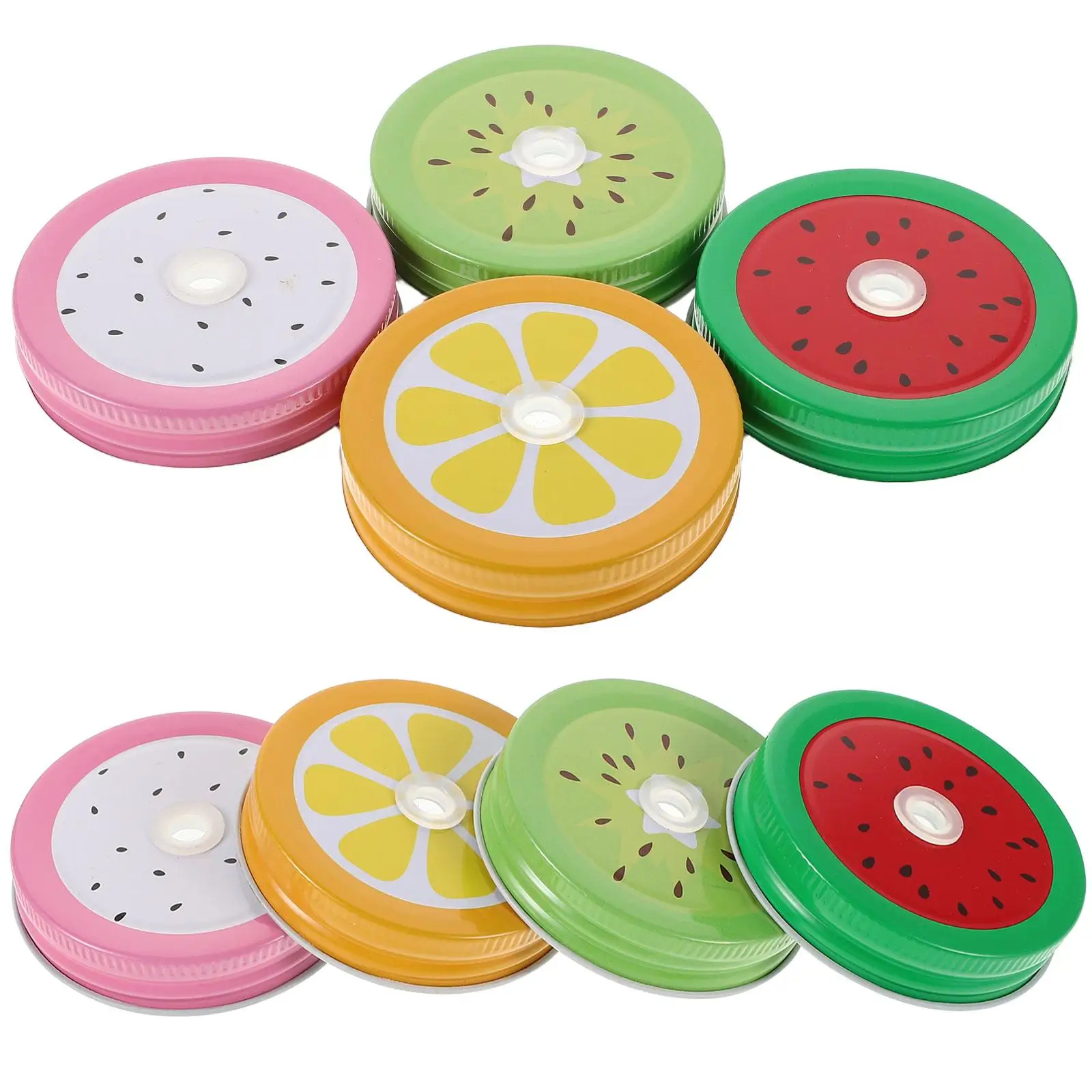8 Pcs Reusable Jar Lids For Wide Mouth Jar Leak-proof Seal Bottle Cover Spout Lid Good Tool Cover With Holes
8 Pcs Reusable Jar Lids For Wide Mouth Jar Leak-proof Seal Bottle Cover Spout Lid Good Tool Cover With Holes