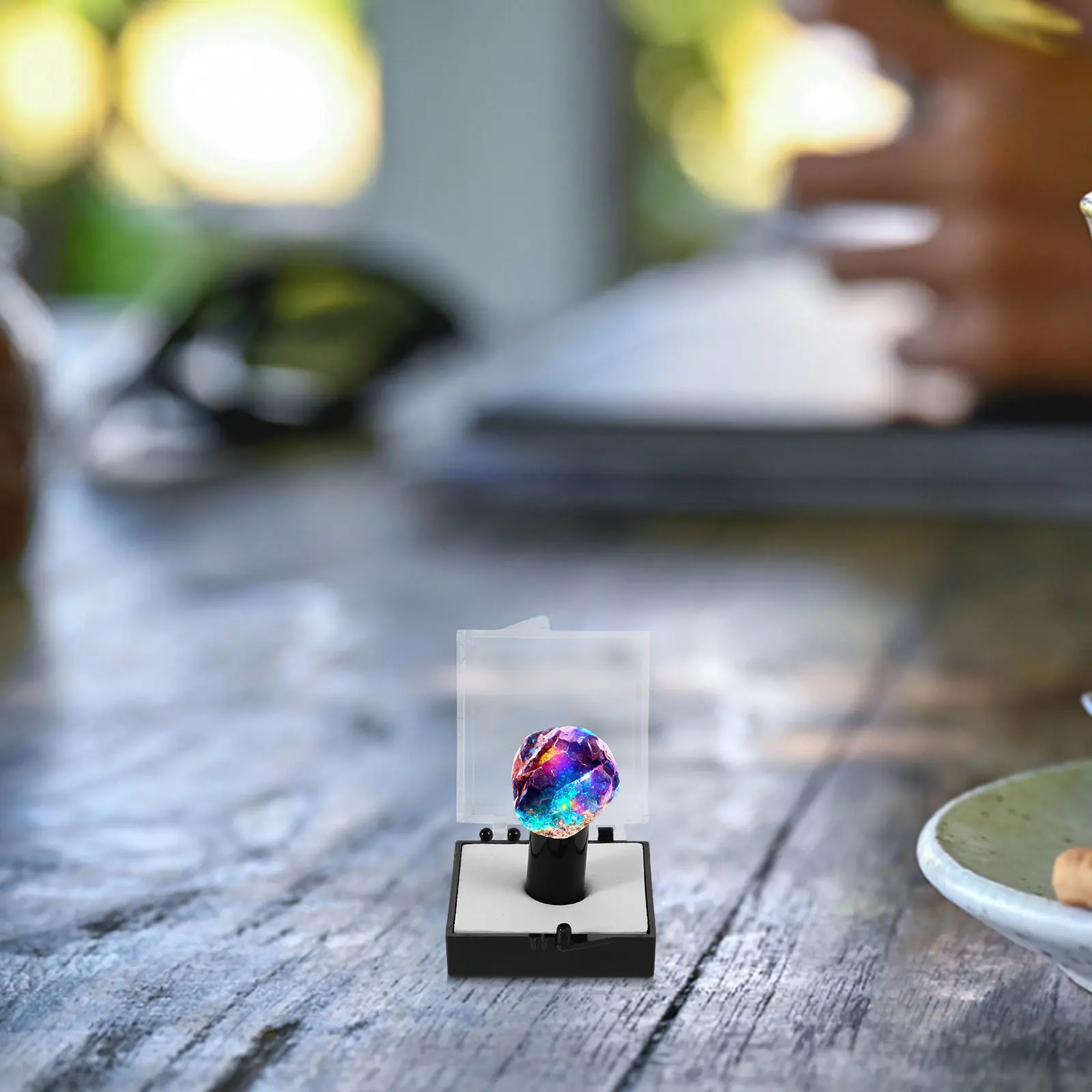 2Pcs Elegant Acrylic Mineral Crystal Display Box with Soft Pad for Gemstone Storage Rock Collection Crystal Organizer Specimen
2Pcs Elegant Acrylic Mineral Crystal Display Box with Soft Pad for Gemstone Storage Rock Collection Crystal Organizer Specimen