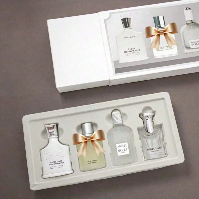 4*25ML Silver Mountain Spring Water Four-Piece Set Fresh Light And Long-Lasting Fragrance Luxury Men's Perfume Gift Box Set
4*25ML Silver Mountain Spring Water Four-Piece Set Fresh Light And Long-Lasting Fragrance Luxury Men's Perfume Gift Box Set