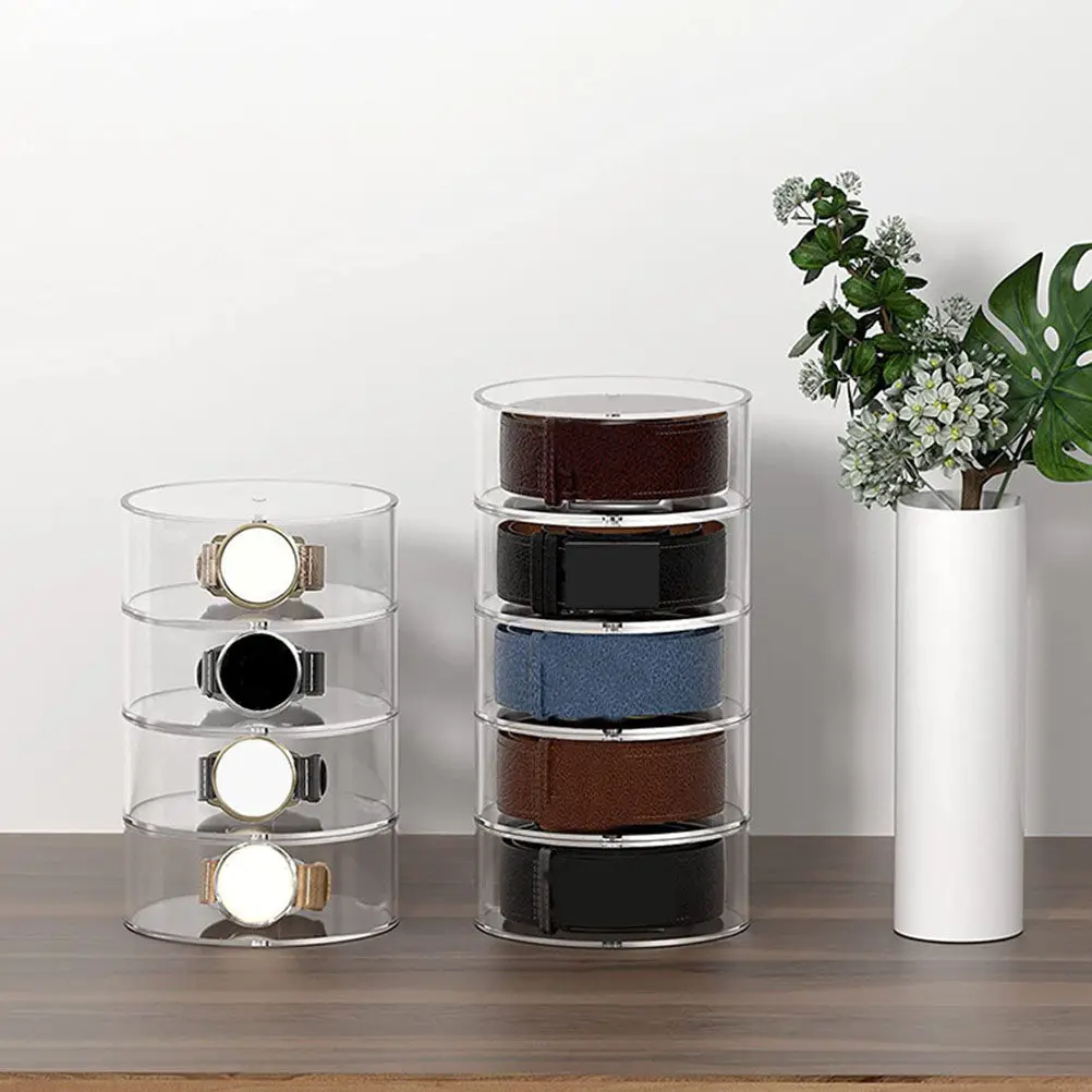 Transparent Magnetic Jewelry Display Box 2 Tiers Acrylic Belt Organizer for Rings Watches Necklace Storage Jewelry Holder Case
Transparent Magnetic Jewelry Display Box 2 Tiers Acrylic Belt Organizer for Rings Watches Necklace Storage Jewelry Holder Case