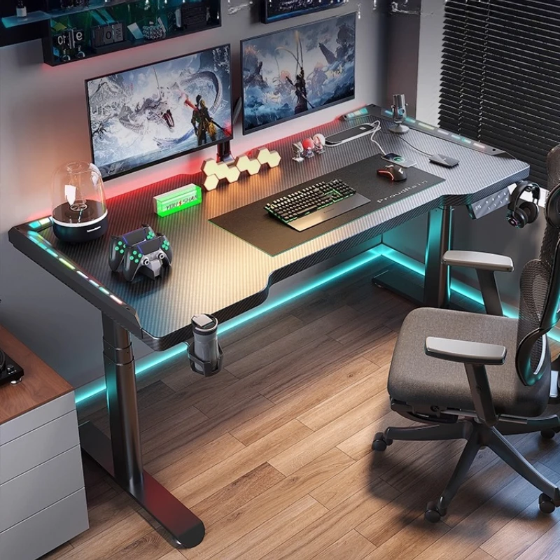 Современный деревянный компьютерный стол, минималистичный, удобный, роскошный, креативный, подъемный письменный стол, элегантный интерьер, мебель для дома
Современный деревянный компьютерный стол, минималистичный, удобный, роскошный, креативный, подъемный письменный стол, элегантный интерьер, мебель для дома