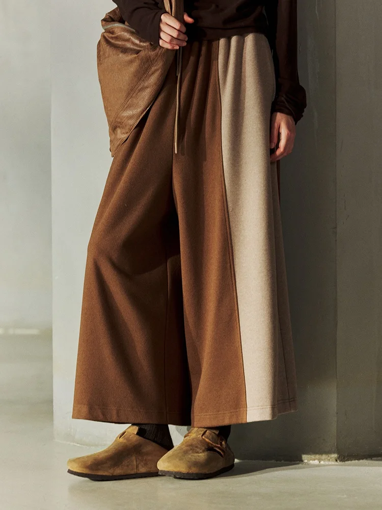 Женские свободные вязаные шерстяные брюки-капри из полиэфирного волокна с цветными блоками, осенне-зимние, повседневные, в художественном стиле
Женские свободные вязаные шерстяные брюки-капри из полиэфирного волокна с цветными блоками, осенне-зимние, повседневные, в художественном стиле