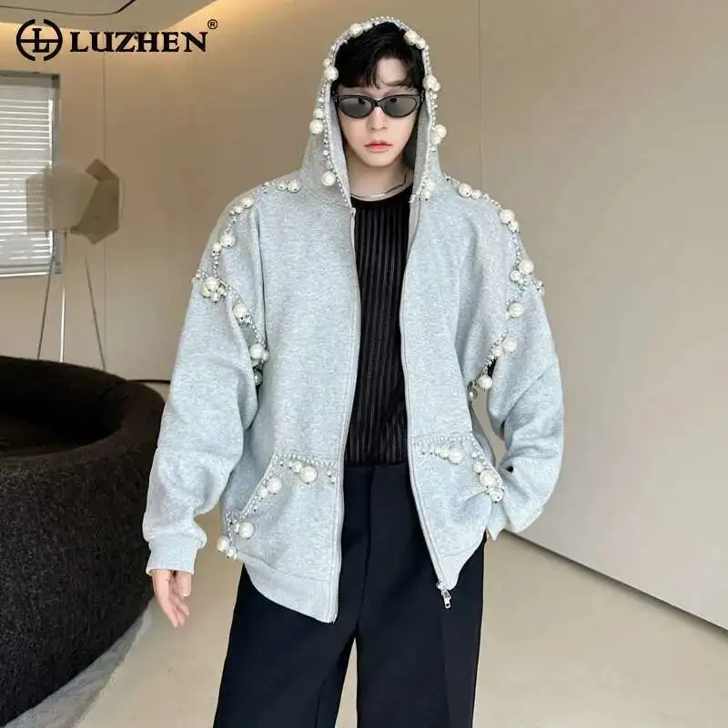 LUZHEN End Pure ручной работы жемчужные украшения толстовки высокий свитшот персонализированный стильный оригинальный дизайн унисекс мужские куртки LZ8792
LUZHEN End Pure ручной работы жемчужные украшения толстовки высокий свитшот персонализированный стильный оригинальный дизайн унисекс мужские куртки LZ8792