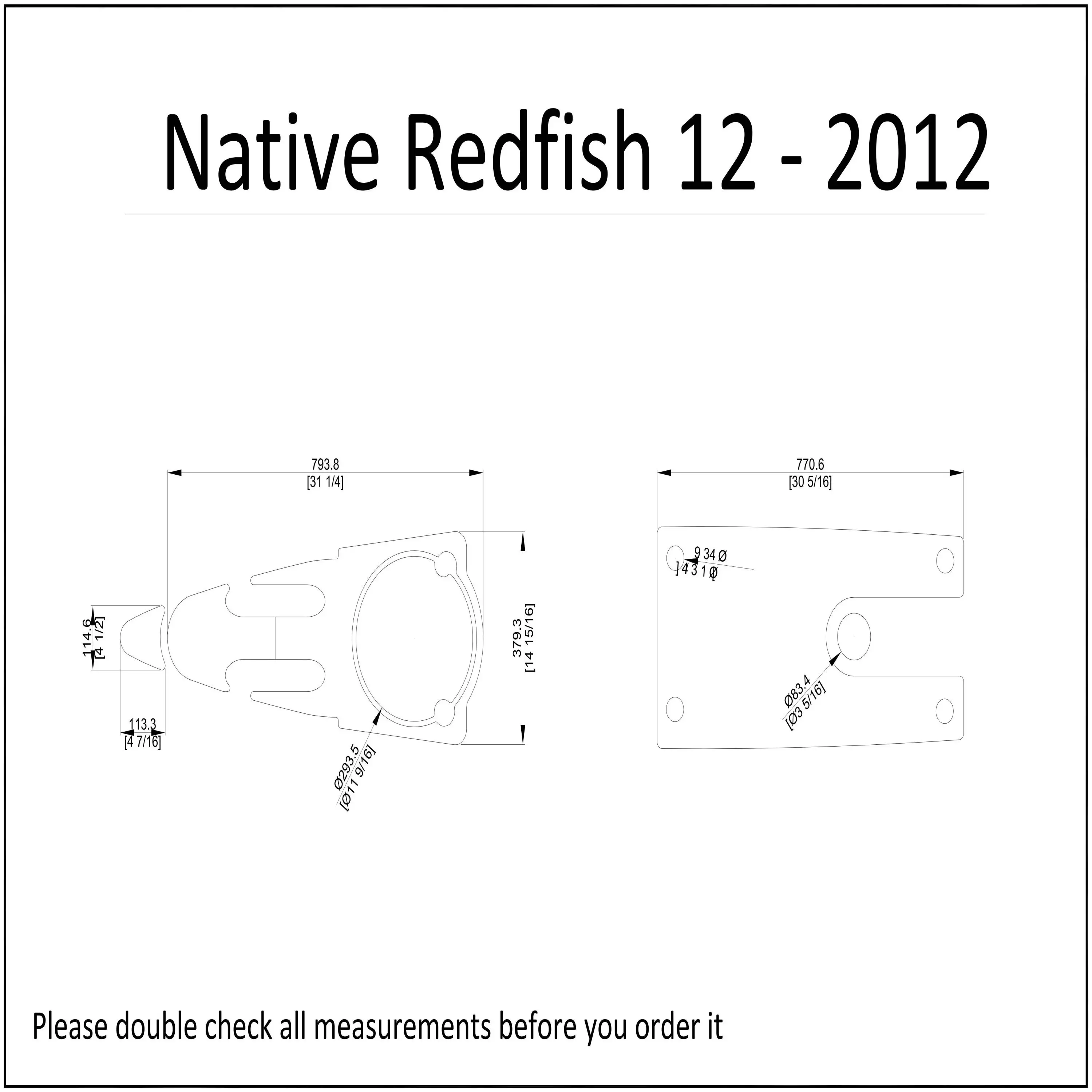 2012 Native Redfish 12 Kayak Boat EVA Foam Deck Floor Pad Flooring
2012 Native Redfish 12 Kayak Boat EVA Foam Deck Floor Pad Flooring