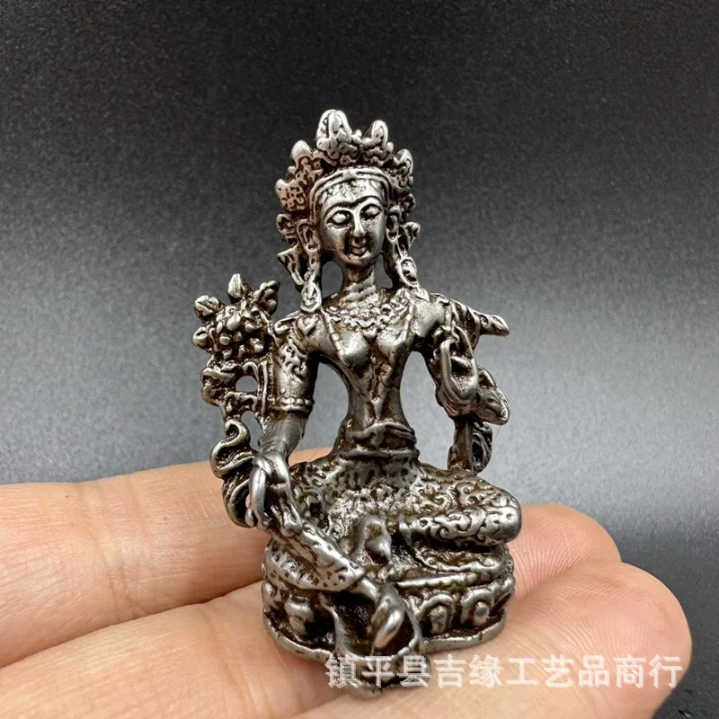 Tibetan Style Iron Buddha Statue White Tara Buddha Small Ornament Desktop Decoration Collectible Craft Mini Buddha
Tibetan Style Iron Buddha Statue White Tara Buddha Small Ornament Desktop Decoration Collectible Craft Mini Buddha