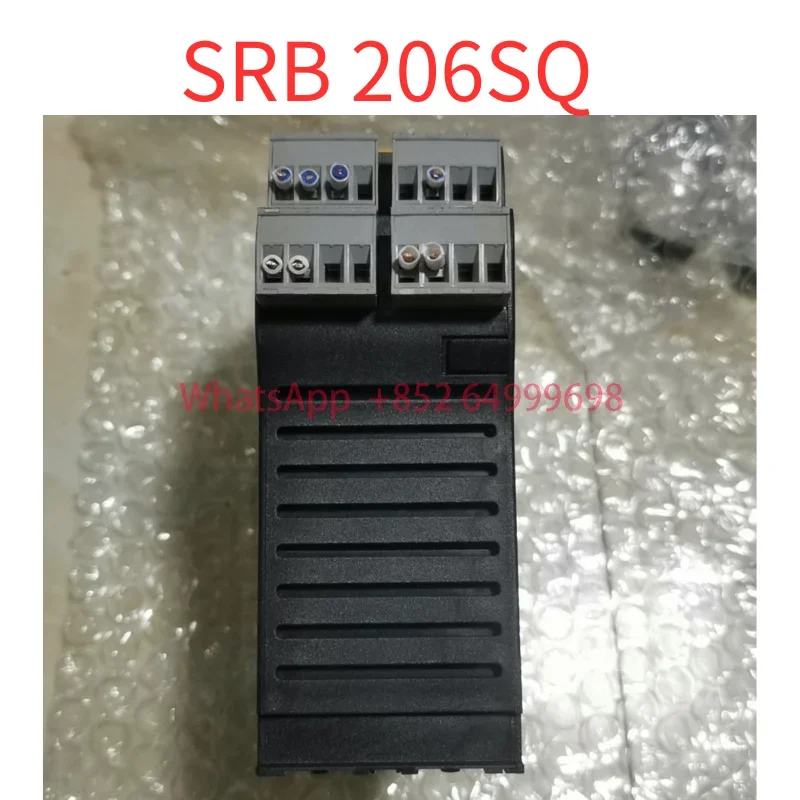 Second-hand SRB 206SQ safety relay SRB206SQ-24V Test OK
Second-hand SRB 206SQ safety relay SRB206SQ-24V Test OK