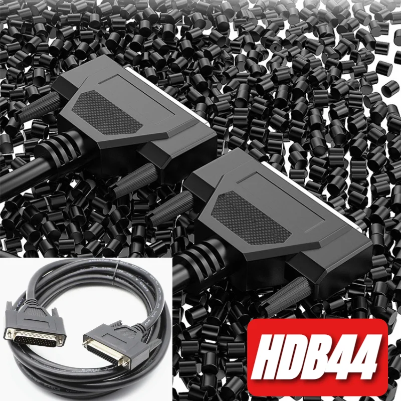 Industrial Grade HDB44 Extension Cable 3 Row of 44 Pin Male to Male to Female Data Line Pure Copper CNC Programmer Signal Wire
Industrial Grade HDB44 Extension Cable 3 Row of 44 Pin Male to Male to Female Data Line Pure Copper CNC Programmer Signal Wire
