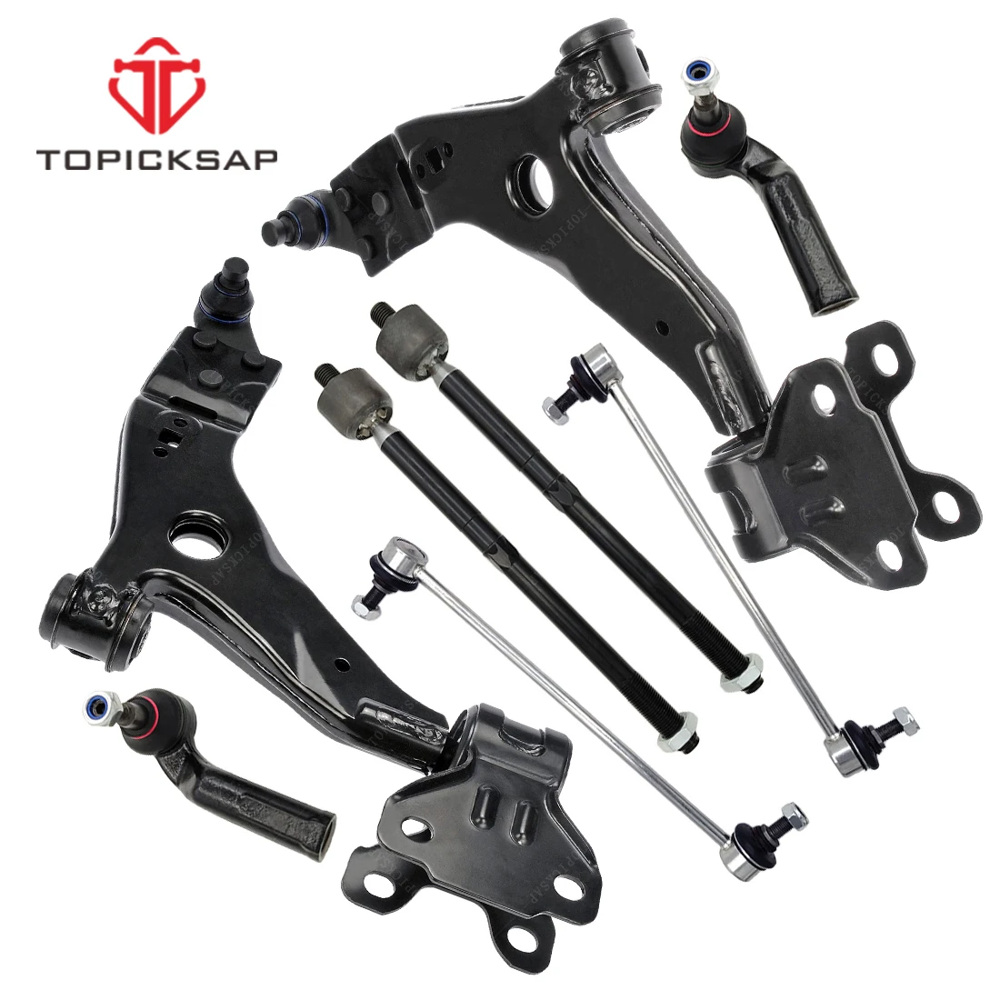TOPICKSAP 8pcs Front Lower Control Arm Ball Joint Sway Bar Link Kit For Ford Escape 2013 2014 2015 2016 2017 2018 CV6Z3079C
TOPICKSAP 8pcs Front Lower Control Arm Ball Joint Sway Bar Link Kit For Ford Escape 2013 2014 2015 2016 2017 2018 CV6Z3079C
