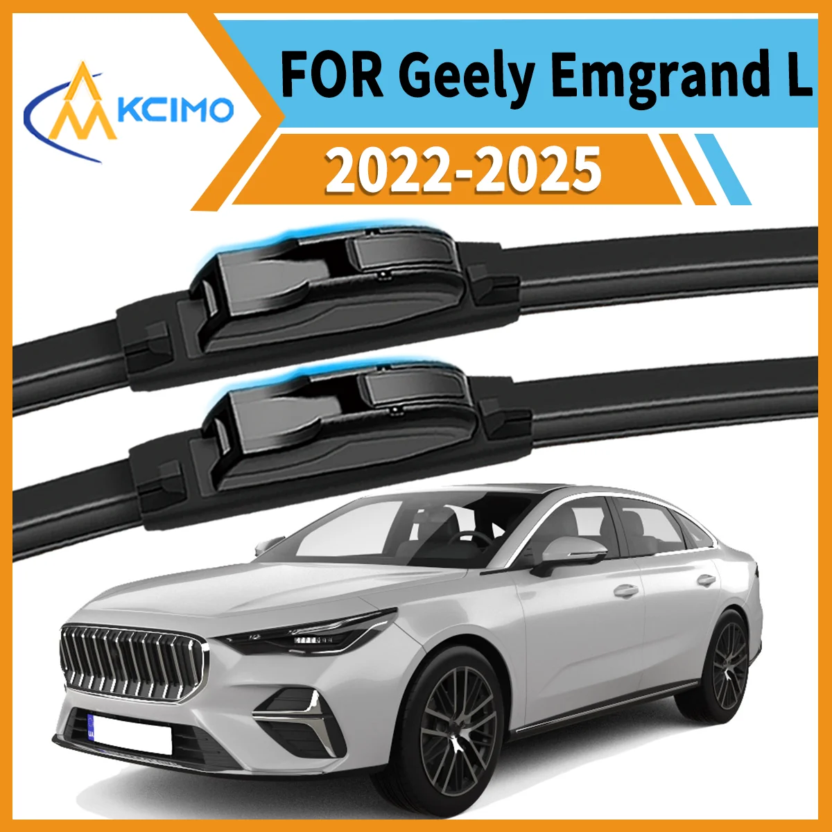 Premium 2-Pack Windshield Wipers Compatible For Geely Emgrand L 2022-2025 All-Weather Durability for Unobstructed Safe Driving
Premium 2-Pack Windshield Wipers Compatible For Geely Emgrand L 2022-2025 All-Weather Durability for Unobstructed Safe Driving