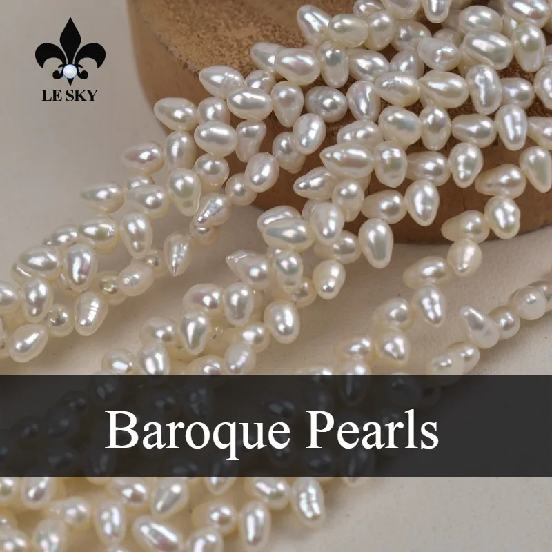 4-5mm Natural Freshwater Pearls Bead Wheat Ear Pearl Loose Spacer Beaded for Making DIY Jewelry Necklace Bracelet Accessories
4-5mm Natural Freshwater Pearls Bead Wheat Ear Pearl Loose Spacer Beaded for Making DIY Jewelry Necklace Bracelet Accessories