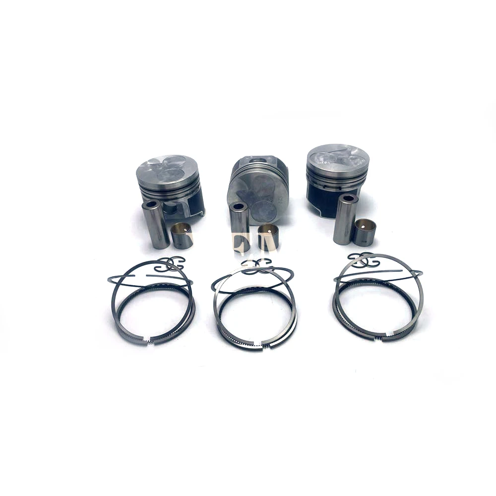 3 шт. D1305 поршень с кольцами 1G177-21770 16292-21050 16241-21330 для деталей двигателя Kubota
3 шт. D1305 поршень с кольцами 1G177-21770 16292-21050 16241-21330 для деталей двигателя Kubota
