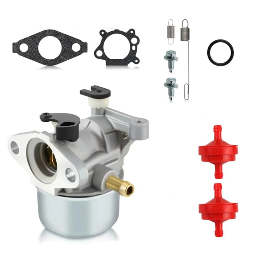 Carburetor Kit for 6 25HP and 6 75HP Push Mowers 190CC 675 Series TB230 725EX 799866 790845 799871 All In One Repair Solution
Carburetor Kit for 6 25HP and 6 75HP Push Mowers 190CC 675 Series TB230 725EX 799866 790845 799871 All In One Repair Solution