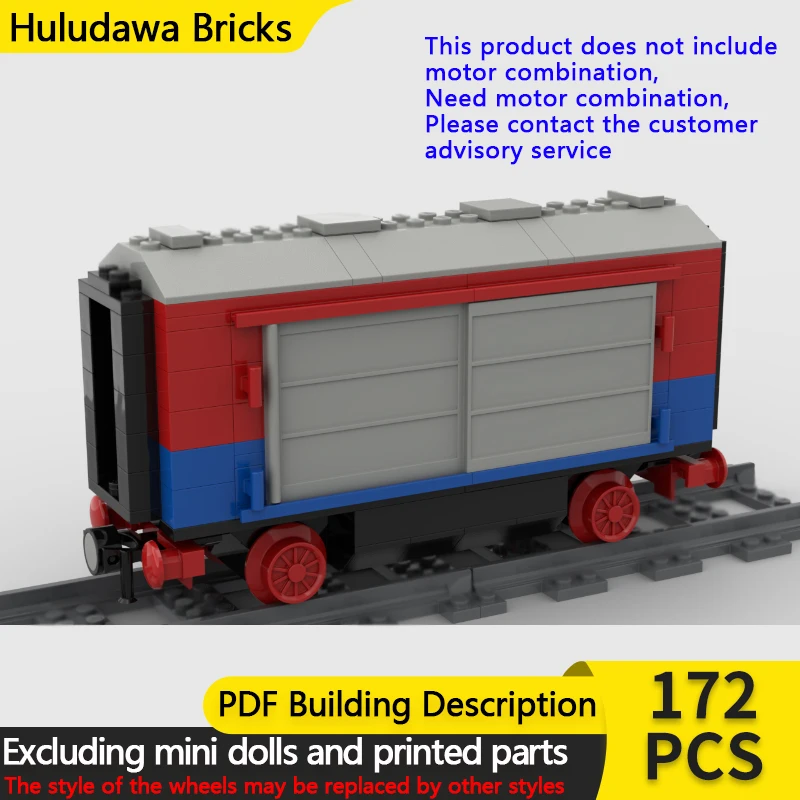 City Car Model MOC Building Bricks Railway Mail Wagon For Train Modular Technology Children Holiday Gifts Assemble Toys Suit
City Car Model MOC Building Bricks Railway Mail Wagon For Train Modular Technology Children Holiday Gifts Assemble Toys Suit