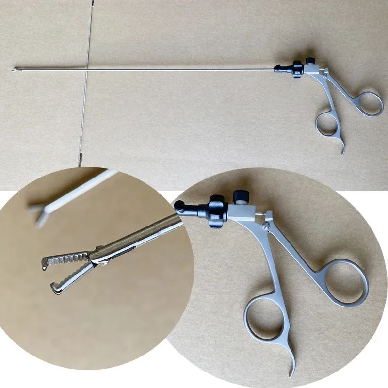 PNL PCNL percutaneous nephroscopic forceps to be used in percutaneous nephroscope
PNL PCNL percutaneous nephroscopic forceps to be used in percutaneous nephroscope