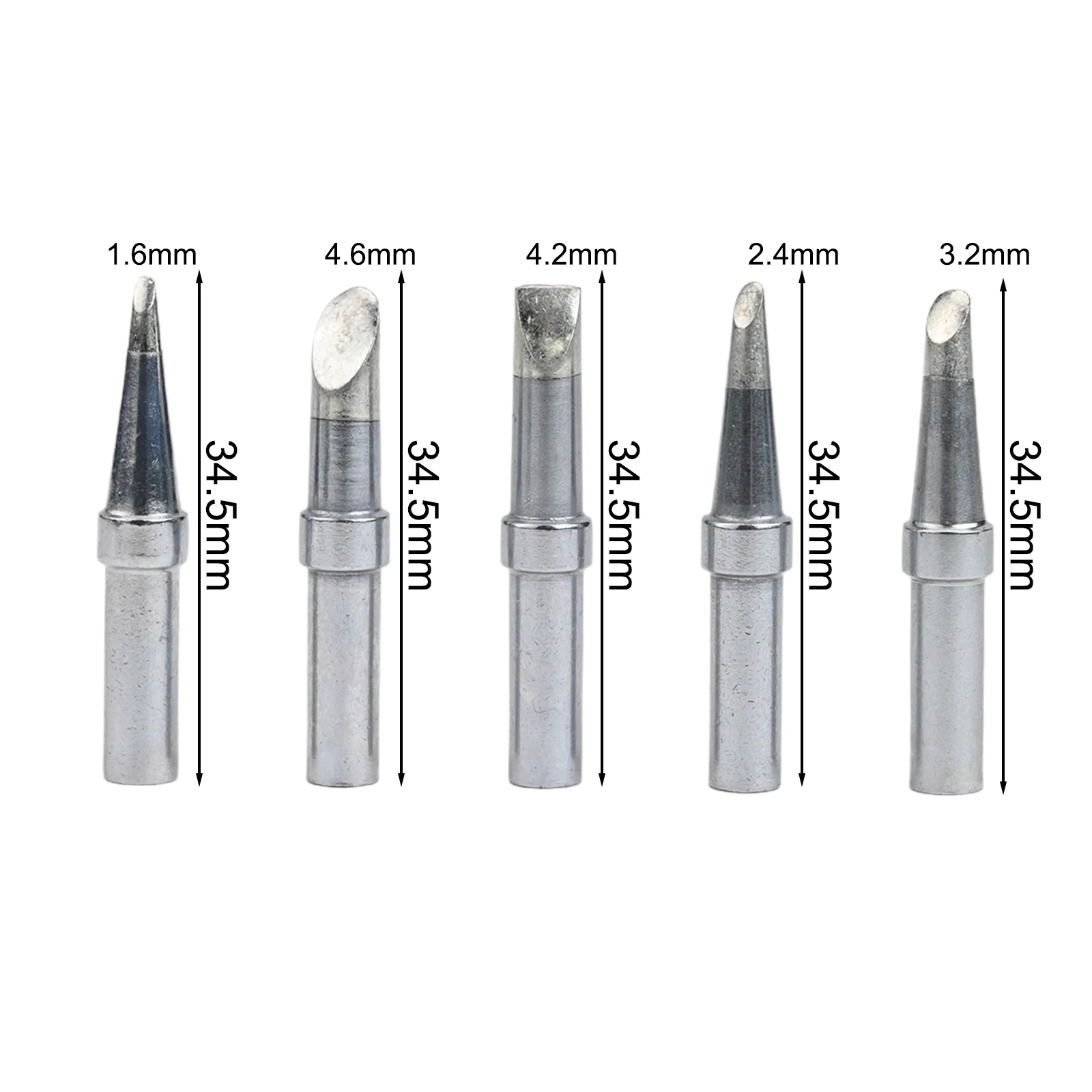 ETAA ETBB ETCC ETDD ETD Compatible 5Pcs Set Replacement Soldering Iron Tips for Weller WE1010NA WESD51 WES50 51
ETAA ETBB ETCC ETDD ETD Compatible 5Pcs Set Replacement Soldering Iron Tips for Weller WE1010NA WESD51 WES50 51