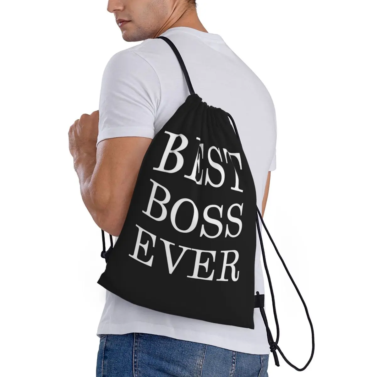 Lady Best Boss Ever Backpacks Casual Drawstring Bags Sundries Bag Book Bags for Travel School
Lady Best Boss Ever Backpacks Casual Drawstring Bags Sundries Bag Book Bags for Travel School