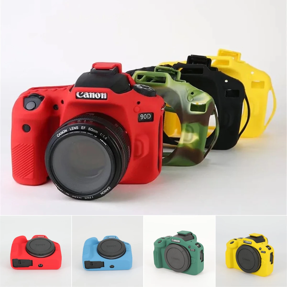Waterproof Camera Pouch for Canon EOS R10 R50 R100 - Silicone Material & Adjustable Strap
Waterproof Camera Pouch for Canon EOS R10 R50 R100 - Silicone Material & Adjustable Strap