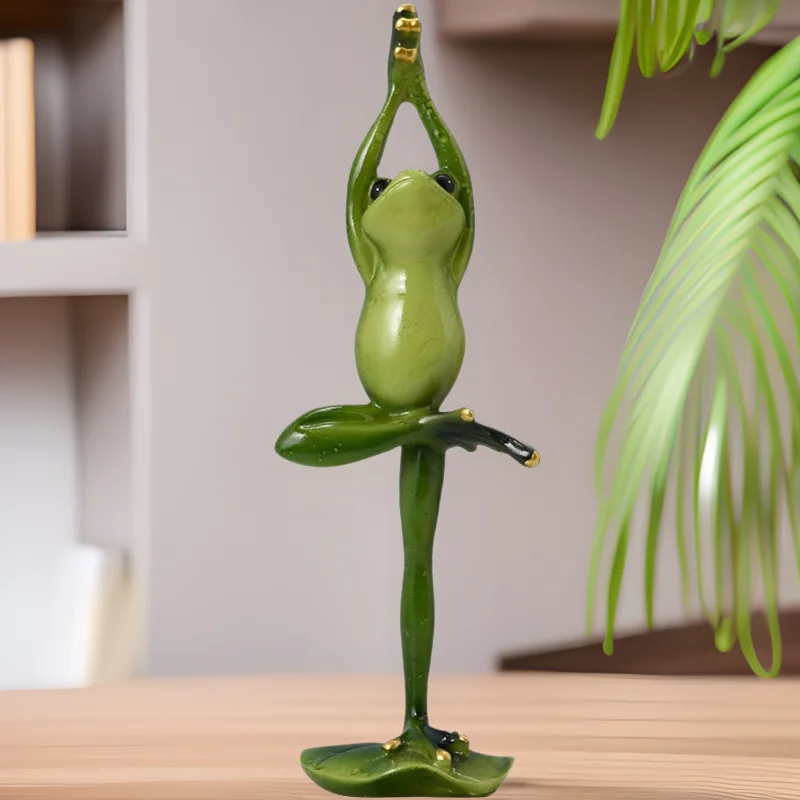 Glass Yoga Frog Ornament Resin Crafts TV Cabinet Wine Cabinet Ornament Graduation Birthday Gift Decoration
Glass Yoga Frog Ornament Resin Crafts TV Cabinet Wine Cabinet Ornament Graduation Birthday Gift Decoration