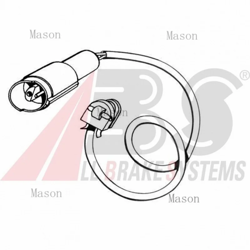 R+ BRAKE PAD WEAR SENSOR WARNING INDICATOR FRONT FOR ABS 39564 P NEW OE REPLACEMENT
R+ BRAKE PAD WEAR SENSOR WARNING INDICATOR FRONT FOR ABS 39564 P NEW OE REPLACEMENT