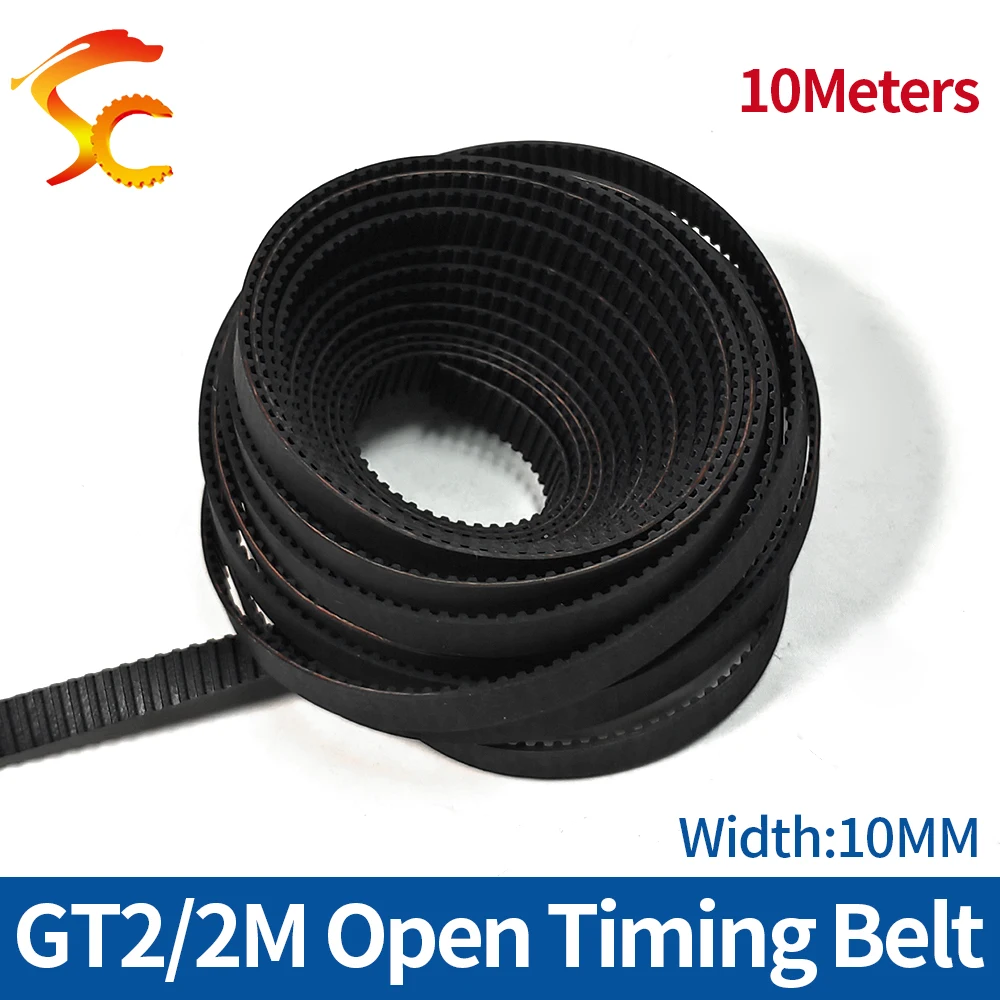 High quality 10meters GT2-10mm open timing belt width 10mm GT2 belt 2GT 10mm for 3D printer Free shipping
High quality 10meters GT2-10mm open timing belt width 10mm GT2 belt 2GT 10mm for 3D printer Free shipping