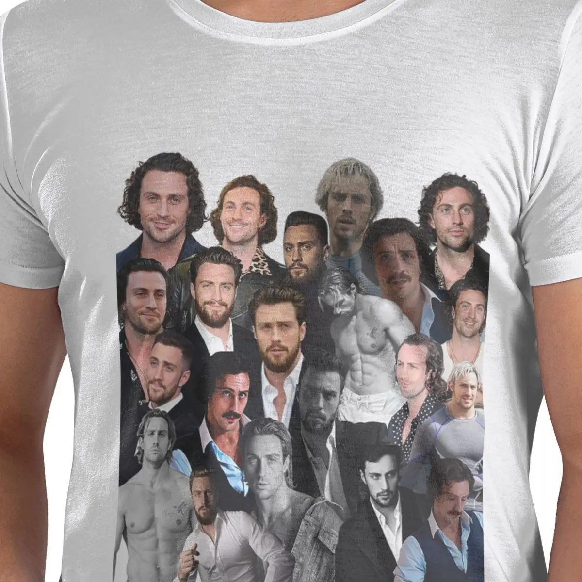 Aaron-taylor Johnson Photo Collage 100% Cotton T-Shirt Men'sClassic T Shirts Men O-Neck Short Sleeve S-6XL
Aaron-taylor Johnson Photo Collage 100% Cotton T-Shirt Men'sClassic T Shirts Men O-Neck Short Sleeve S-6XL