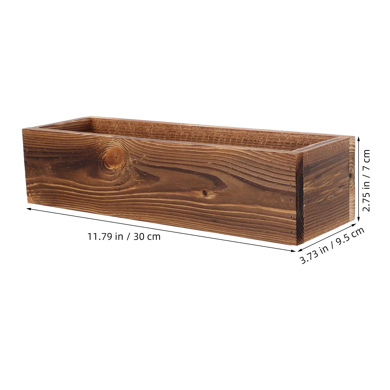 Long Rectangular Cedar Wood Flower Boxes 30x11x8.5cm Outdoor Balcony Garden Planter Wooden Succulent Pot Plant Container
Long Rectangular Cedar Wood Flower Boxes 30x11x8.5cm Outdoor Balcony Garden Planter Wooden Succulent Pot Plant Container