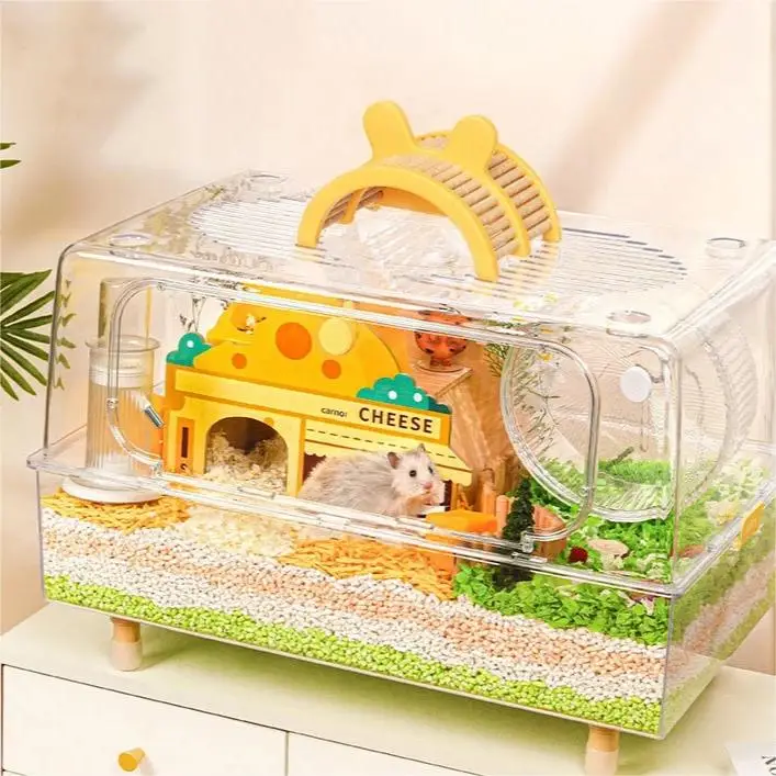 Acrylic hamster cage new design reptile tank breathable transparent reptile cage
Acrylic hamster cage new design reptile tank breathable transparent reptile cage