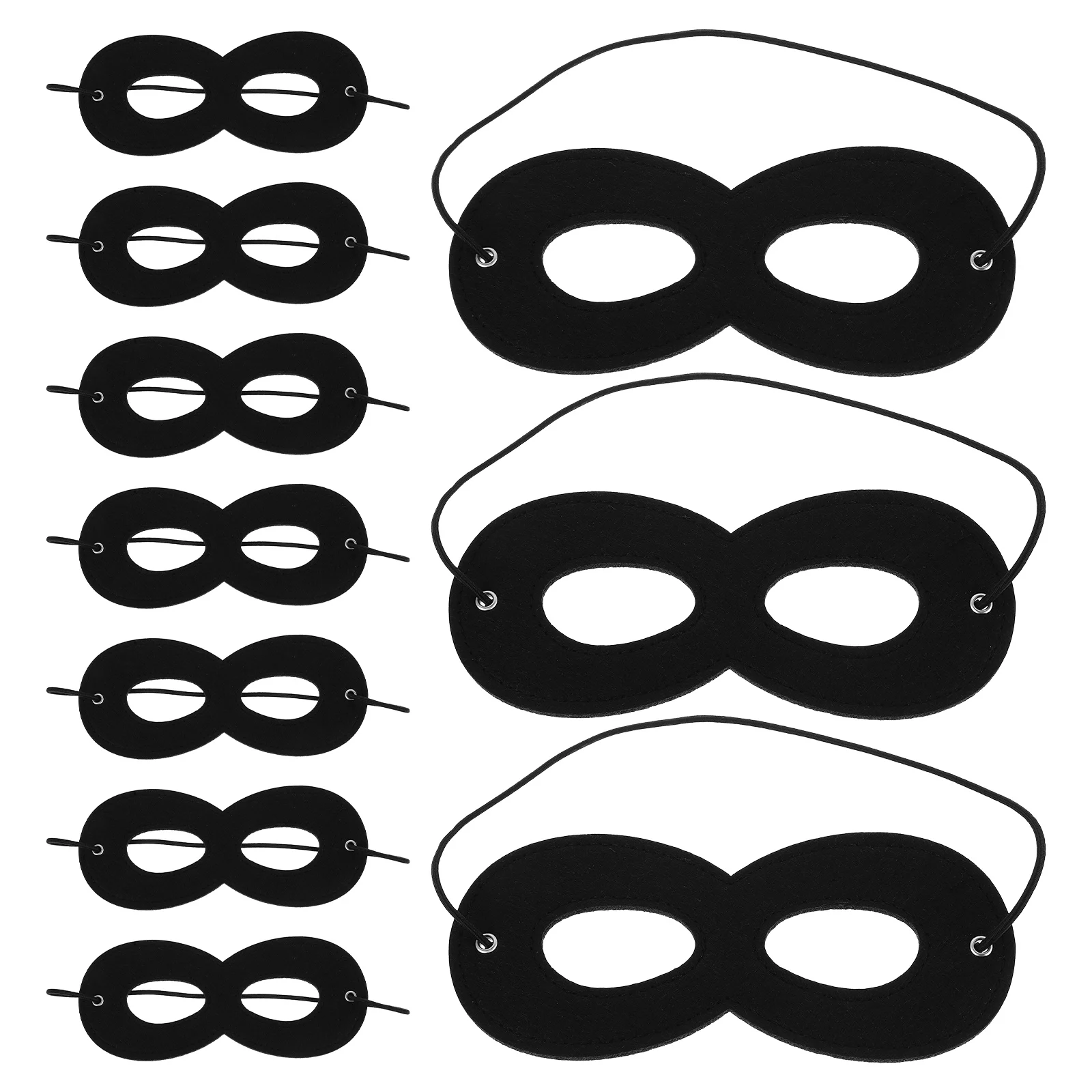 10pcs Mysterious Eye Mask Costume Masks Playful Superhero Props Kids Party Favors Masquerade Masks Soft Materials Elastic Band
10pcs Mysterious Eye Mask Costume Masks Playful Superhero Props Kids Party Favors Masquerade Masks Soft Materials Elastic Band