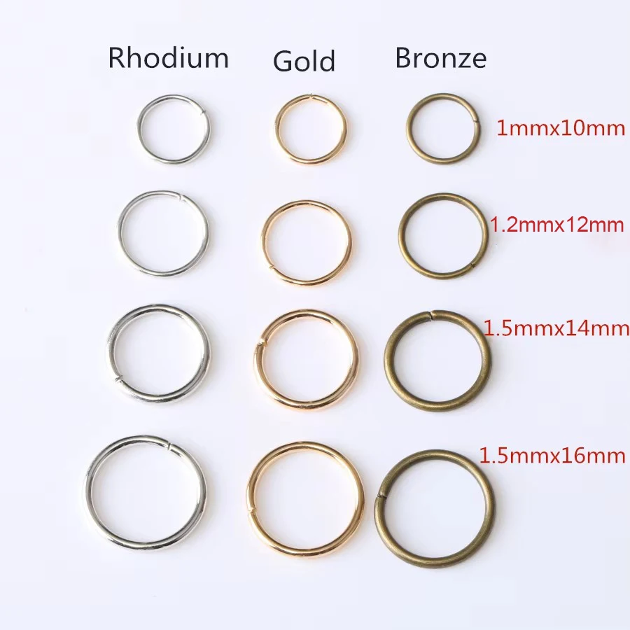 100Pcs/lot 10/12/14/16mm Big Iron Metal Open Single Loops Jump Split Rings For Connectors Jewelry Chains Making Findings Diy
100Pcs/lot 10/12/14/16mm Big Iron Metal Open Single Loops Jump Split Rings For Connectors Jewelry Chains Making Findings Diy