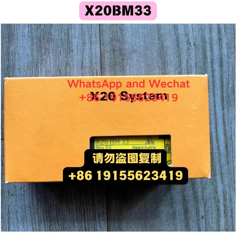 Совершенно новый оригинальный модуль X20BM33 Функциональный тест ОК Быстрая доставка
Совершенно новый оригинальный модуль X20BM33 Функциональный тест ОК Быстрая доставка