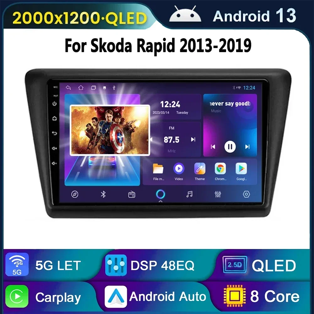 For VW Skoda Rapid 2013 2014 2015 2016 2017 2018 2019 For seat Toledo 2015-2018 Android Radio GPS Multimedia carplay RDS WIFI
For VW Skoda Rapid 2013 2014 2015 2016 2017 2018 2019 For seat Toledo 2015-2018 Android Radio GPS Multimedia carplay RDS WIFI