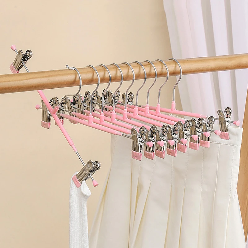 5pcs Metal Windproof Hanger for Clothes Home Pants Coat Non-slip Drying Hangers with Adjustable Clips Closets Storage Organizer
5pcs Metal Windproof Hanger for Clothes Home Pants Coat Non-slip Drying Hangers with Adjustable Clips Closets Storage Organizer
