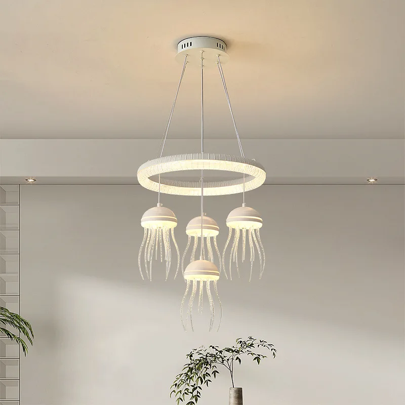Nordic creative jellyfish chandelier stylish atmosphere LED restaurant bar personalized window chandelier
Nordic creative jellyfish chandelier stylish atmosphere LED restaurant bar personalized window chandelier