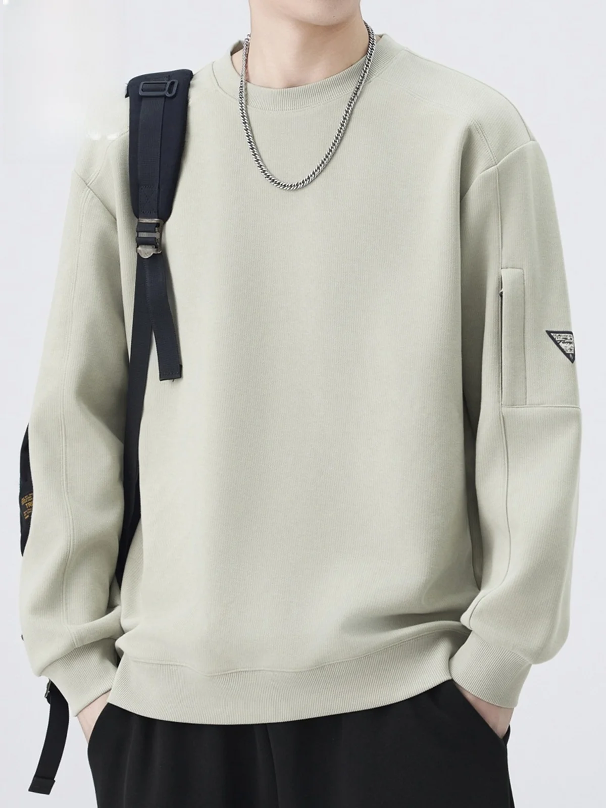 Men's Heavyweight Sweatirt Spring New American Trend Loose Long Sve Color Top Youth Casual Comfortable Fit
Men's Heavyweight Sweatirt Spring New American Trend Loose Long Sve Color Top Youth Casual Comfortable Fit