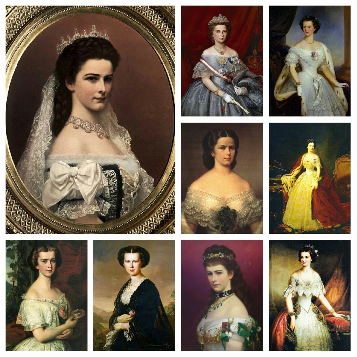 Bavarian Princess Sissi Diamond Painting Elisabeth Amalie Eugenie Wall Art Cross Stitch Kit Embroidery Picture Mosaic Home Decor
Bavarian Princess Sissi Diamond Painting Elisabeth Amalie Eugenie Wall Art Cross Stitch Kit Embroidery Picture Mosaic Home Decor
