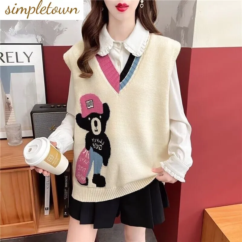 Woolen Knitted Tank Top 2023 Spring and Autumn New Korean Edition Lazy Academy Style Design Feel Loose Sweetheart Top Trendy
Woolen Knitted Tank Top 2023 Spring and Autumn New Korean Edition Lazy Academy Style Design Feel Loose Sweetheart Top Trendy