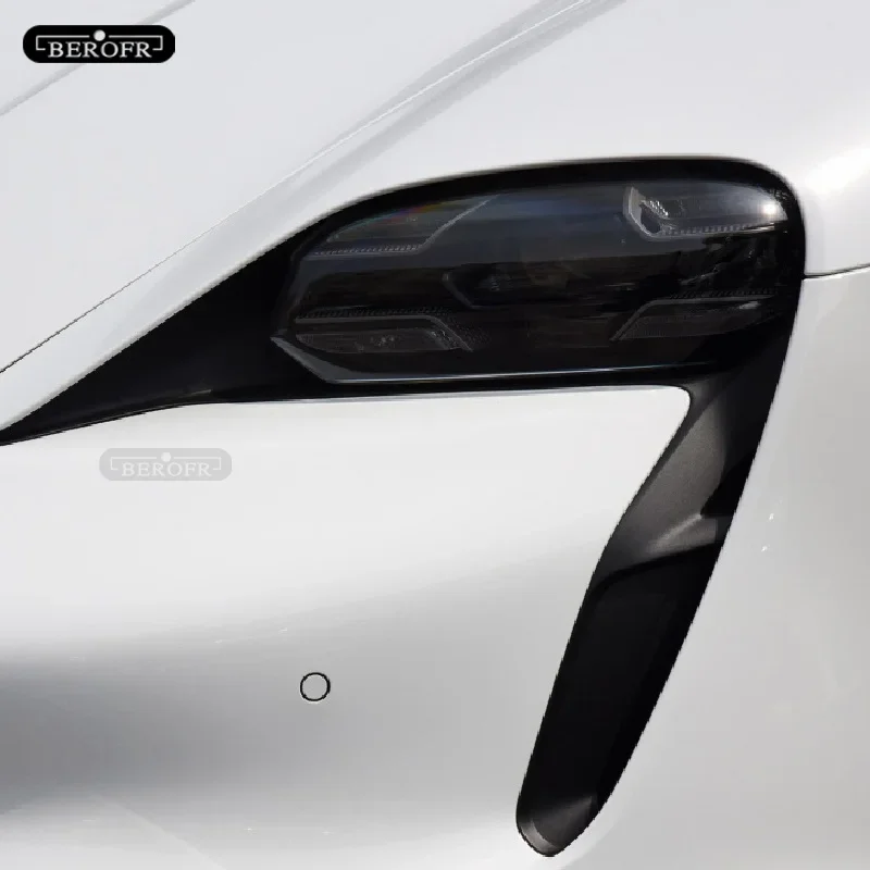 For Porsche 911 718 Cayenne Panamera Macan Taycan Car Headlight Tint Smoked Black Protective Film TPU Sticker Accessories 
For Porsche 911 718 Cayenne Panamera Macan Taycan Car Headlight Tint Smoked Black Protective Film TPU Sticker Accessories