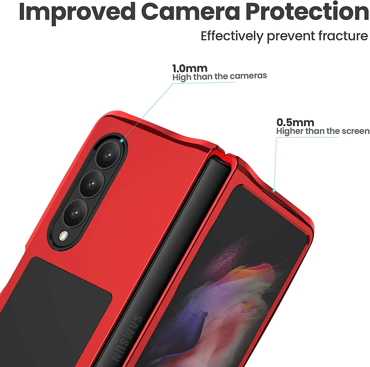 Metal Aluminum Shockproof Bumper Frame Case For Samsung Galaxy Fold 6 5 4 3 Soft Rubber Silicone Military Heavy Duty Hard Cover
Metal Aluminum Shockproof Bumper Frame Case For Samsung Galaxy Fold 6 5 4 3 Soft Rubber Silicone Military Heavy Duty Hard Cover